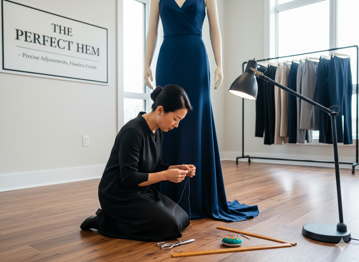 Professional hemming service